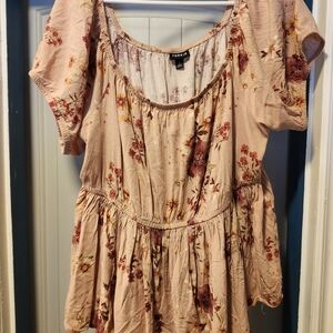 Comfortable Floral Torrid Top